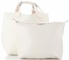 Kožené kabelka shopper bag Vera Pelle světle béžová 854